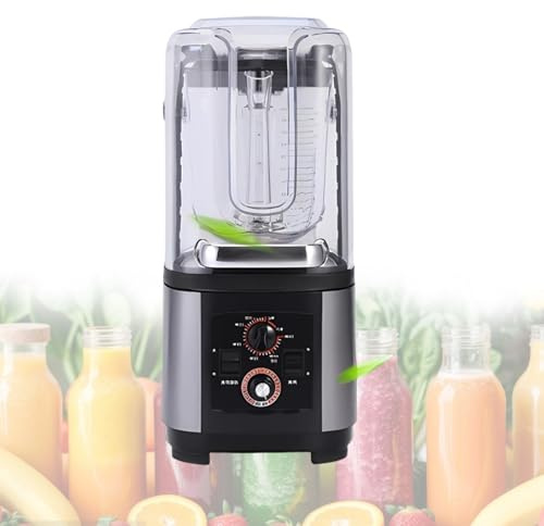 Blender Multifonction 2L 2200W, Mixeur Professionnel Pour Smoothie, Milkshake, Glace Pilée, Jus, Auto-Nettoyant, Haute Vitesse,Bar Et Cuisine Professionnelle