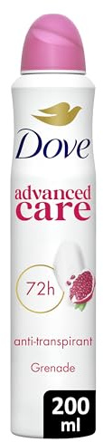 Dove Apaise & Aide à Réparer Déodorant Spray Anti-Transpirant Semi-Compressé Grenade 200ml