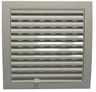 Dianhydro GRIGLIA di AREAZIONE AEREAZIONE Aria Quadrata 15X15 cm Flusso Regolabile con Rete ANTINSETTI