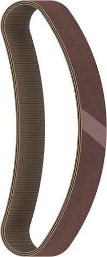 Bosch 10x PRO X440 Schleifband, 100 x 610 mm, 120, 10-tlg. | für Farbe auf Holz, Körnung 120, Professional Zubehör Bandschleifer