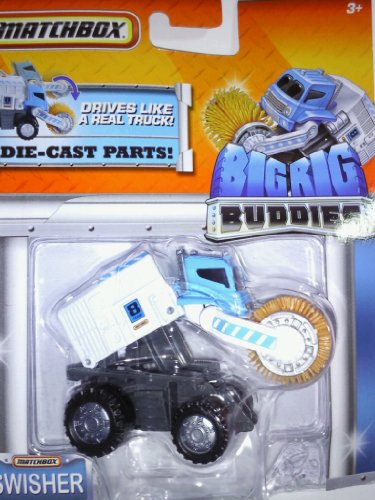Mattel MATCHBOX BIG RIG BUDDIES SWISHER THE STREET SWEEPER