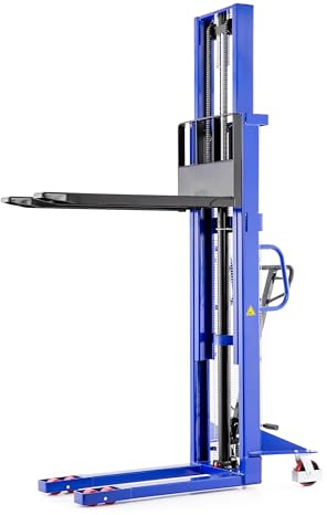Carretilla elevadora Pallit Lift-XXL | 300 mm de Altura de elevación | 1000 kg de Capacidad de Carga | Ruedas PU | Apilador Manual | Apilador | Transpaleta