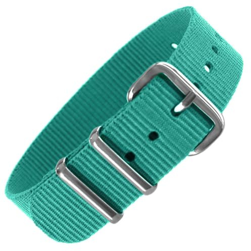 Pacific Time Uhrenarmband Nylon 16 mm bunt atmungsaktiv waschbar Kinder Sport Wechselarmband