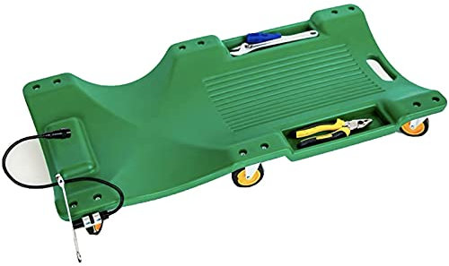 ARCH 36inch Rollbrett Werkstatt, Auto Reparieren Skateboard, Werkstatthocker Mit Weicher Kopfstütze, Tragbare Sammelbox, Mechaniker-Kriechpflanze for Zuhause- Und Reparaturladen