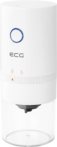 ECG KM 150 Minimo White, Kaffeemühle, USB-C, Weiss