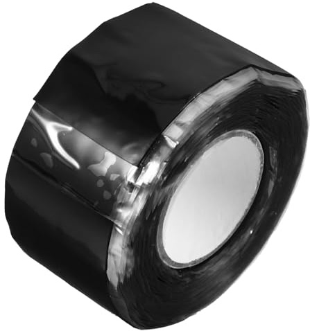SOLUSTRE Wasserdichtes Klebeband Dichtband für Rohre Rohrreparaturband Wundband Schlauch gummiertes Klebeband selbstklebendes Klebeband schwer Heizungsrohr Rohrband Kleber