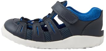Bobux Sandalo Barefoot I-Walk Summit per bambino, Navy Snorkel Blue, 25 EU