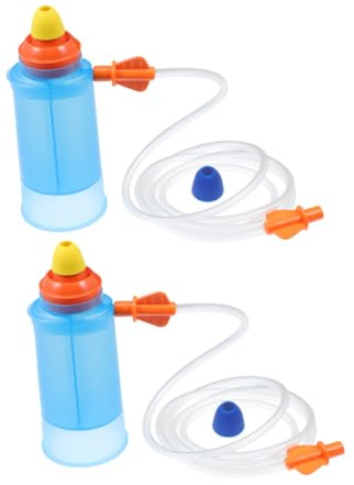 TOYANDONA 2piezas Dispositivos de Irrigación Nasal Hogar Limpiador Nasal Práctico Herramienta de Limpieza de Cavidades Nasales para Uso Doméstico