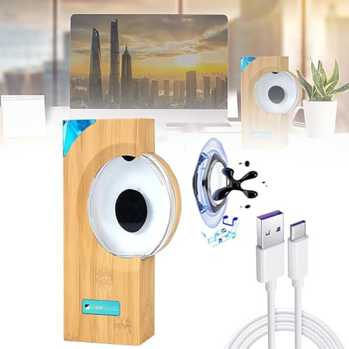 Magnetic Fluid Speaker - 360° Surround Sound Audio System for Gaming, TV, Car, and Parties - Ferrofluid Technology for Enhanced Music Experience