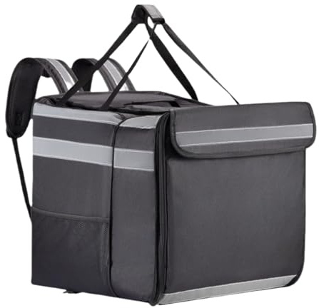 Insulated Pizza Bags, Insulated Pizza Bags for Food Delivery | Takeaway Backpack Pizza Warmer - PES Service Food Carrier Insulation Storage, Unique Attribute, Consulte la descripción, See description