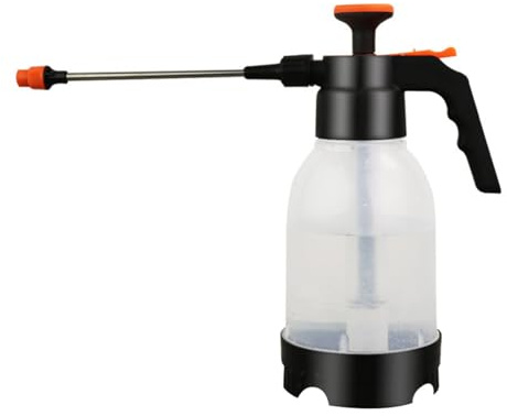 Angoily Annaffiatoio Manuale a Pressione per Giardinaggio, Bottiglia Spray in Plastica Leggera per Irrigazione Fiori, Irrigatore Portatile per Piante da Interno ed Esterno