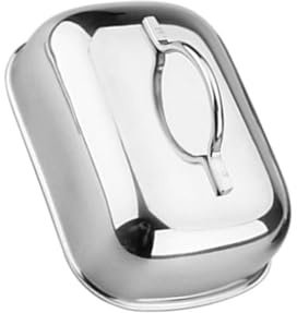 budiniao Mantequeras con asa de fácil agarre. Recipiente de gran capacidad para mantequilla untable. Se conserva a temperatura acero inoxidable. Platos para servir.