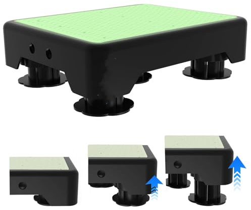 Hengrongshen Marchepied antidérapant, phosphorescent, avec 3 niveaux de hauteur réglable et charge maximale de 250 kg, marchepied multifonction pour camping-car, aide à l'entrée de douche, marche de