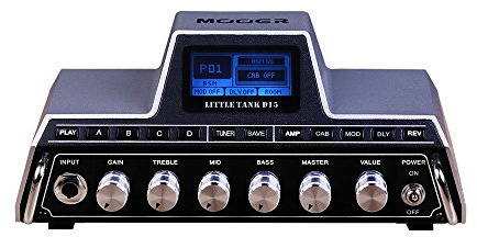 Mooer Little Tank D15 - Mini Guitar Modeling Amplifier Head