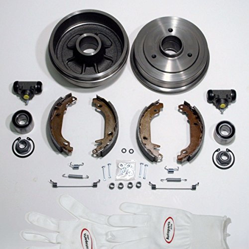 Autoparts-Online Set 60001876 Bremstrommel/Bremsen Kit hinten
