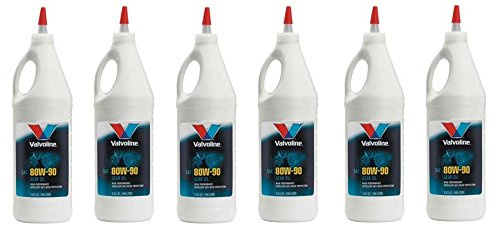 Valvoline Gear Oil, High Performance, 32 Oz, 80W-90 (6)