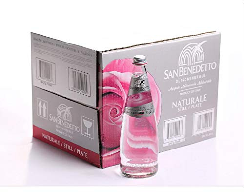 Acqua Naturale Senza Gas San Benedetto Prodotto di Italia Confezione 12 x 750ml (*vetro)