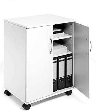 Durable Multifunktionswagen 74/53 geschlossen, weiß, 311502