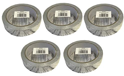 Selections Greenhouse Aluminium Foil Tape (5 x 20m Rolls) Growhouse Garden Waterproofing