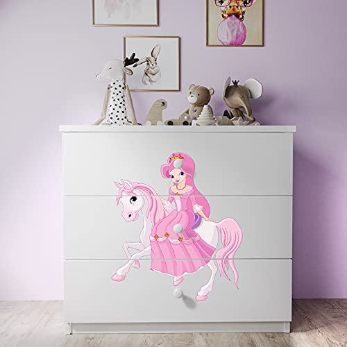 KOCOT KIDS Babydreams Kinderkommode, weiß, 80,5x41x81
