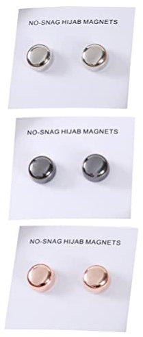 Ciieeo 3paare Magnetische Knöpfe Für Damen Multifunktionale Alloy Broschen Für Schals Und Kragen Einfach Zu Tragen Für Und Informelle Anlässe