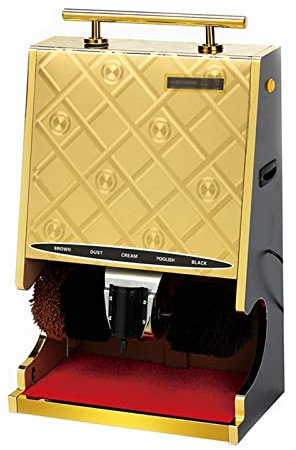 Lucidatrice per scarpe a induzione automatica, macchina per occasioni pubbliche applicata alla lucidatrice per scarpe elettrica Lobby dell'hotel Lustrascarpe per la casa Spazzola per scarpe elettrica