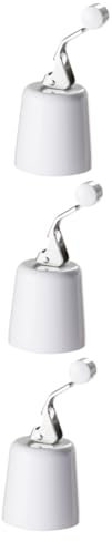 Cabilock 3 Piezas tapon de Vino Tapones para Botellas de Vino vacío tapón de Botella de Vino abrebotellas Bottle Opener Tapón de Vino Tipo prensado Tapones de Botellas el plastico