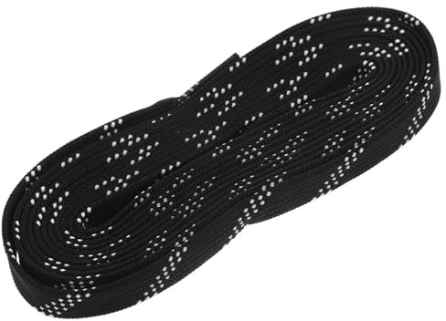 WOONEKY Skate Wachs Schnürsenkel, Sport Schnürsenkel, Stilvolle Hockey Schnürsenkel, Eishockey Schuh Schnürsenkel, Schlittschuh Schnürsenkel, Hockey Sportschuh Riemen, Schnürsenkel