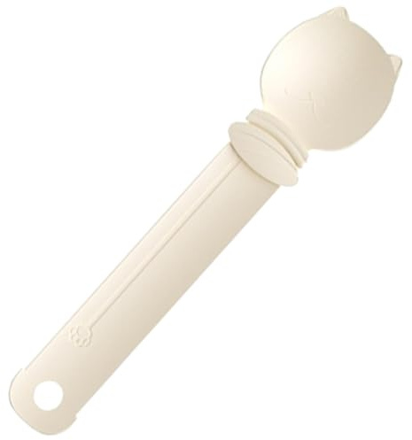 Mangeoire pour chat – Outil de friandises pour chat, cuillère à presser pour nourriture humide à suspendre, cuillère à café multifonction à lécher pour chats, chatons, chiens, chiots, petits animaux
