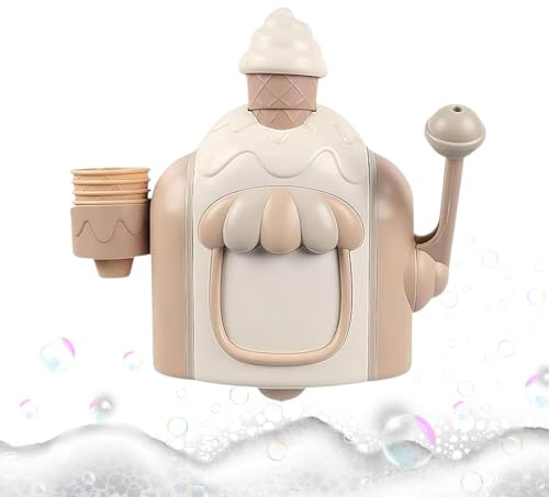 Sdtgrtht Badespielzeug für – Interaktives Spiel zum Erstellen von Blasen | Spielset mit Seifenblasenmaschine für Badewanne | für und Mädchen von 2 bis 5 Jahren, Weihnachts- und