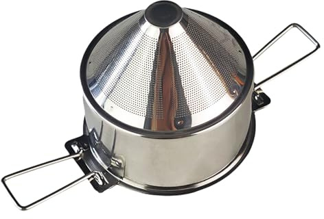 Filtre à café pliable à deux couches - Antirouille - Pour utilisation par télétravail - Filtre à café recyclable