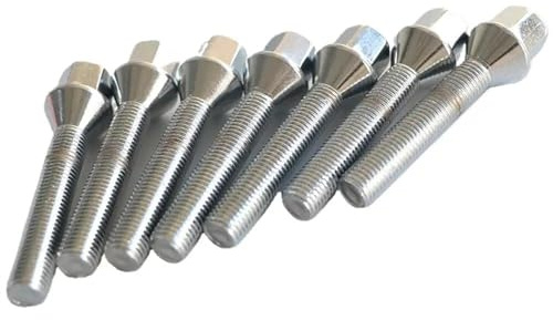 Radbolzen Radschraube 7 Stück 63 Mm Radschrauben M14 X 1,5 Radschrauben Gesamtlänge 88 Mm Kegelsitz Radnabe Reifenschraube Bolzenbefestigungsschrauben