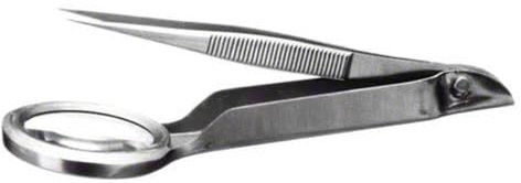 PINZETTE mit Lupe 8 cm 107140 1 St