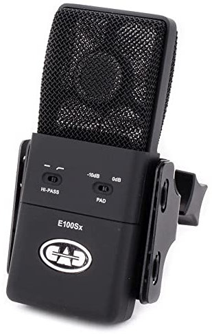 CAD Audio E100SX Superniere Kondensatormikrofon mit großer Membran, Schwarz