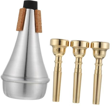BESTonZON 1 Satz Trompetendämpfer Geschenk Für Trompetenspieler Musikzubehör Langlebiges Trompeteninstrumentenzubehör Trompetenteil Kleines Trompetenzubehör