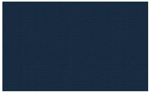 Iiaky Treibende Pool-Solarplane Pool Abdeckplane Poolplane Solar Pool Abdeckplane PE 260x160 cm Schwarz und Blau