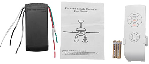 Sctecoau Universal Ceiling Fan & Light Remote Control Kit Timing Wireless Switches