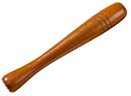 HOLIDYOYO Wooden Juice Hammer Beech Pestle Bar for Cocktail Stirring for Ice Crushed Bar and Milk Tea Stirring Accessories Kitchen Supply