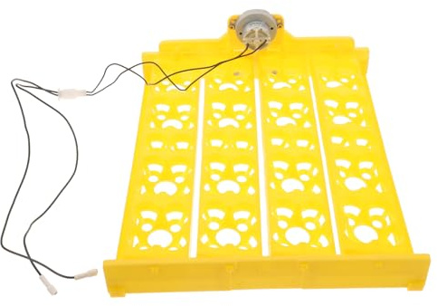 KESYOO Plateau Retournant Automatique pour Incubateur D'œufs 16 Œufs, Accessoire Multifonction Compatible Dc12v, Matériau Solide pour Poulets, Cailles et Oiseaux – Plateau D'incubation