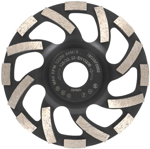 PRODIAMANT Diamant-Schleiftopf 125 mm x 22,2 mm Turbo ST91 Diamantschleifscheibe Asphalt Estrich Profiqualität