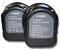 vhbw 2x Batteria sostituisce Rems 571510, 571510 R12, 571513 per attrezzi da lavoro (2000mAh, 12V, NiMH)