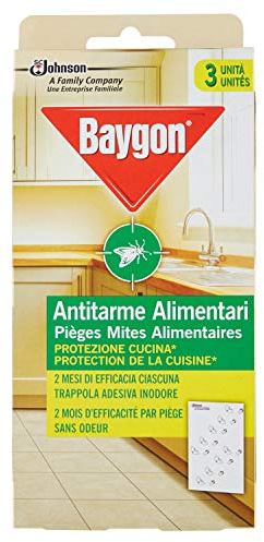 Baygon Baygon anti-mites alimentaires 3 pieges - Le kit de 3 pièges