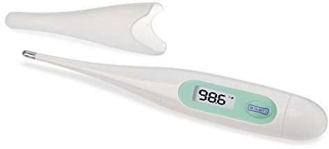 Dr. Talbot's Baby Digital Thermometer with Protective Cover for Storage & Travel