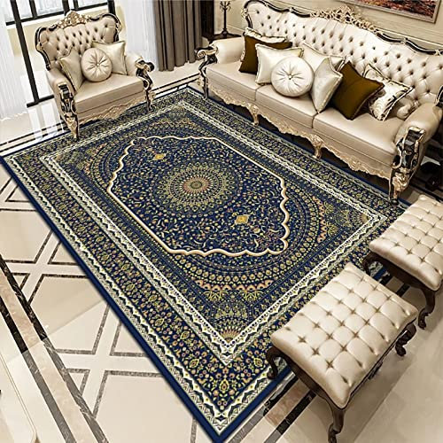 Alfombra grande tradicional retro alfombras étnicas sala de estar cocina decoración del hogar alfombras dormitorio cabecera pasillo piso Mat 140*200cm