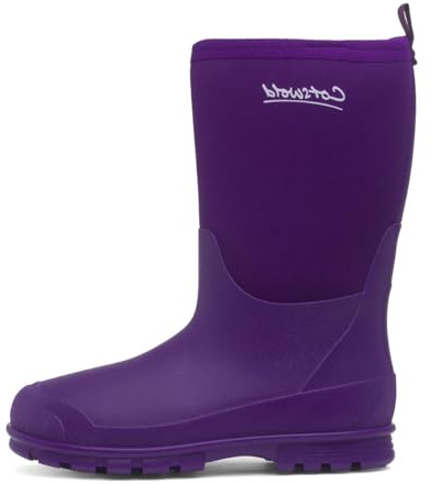 Cotswold Childrens/Kids Hilly Neoprene Galoshes (11 Little Kid) (Purple)