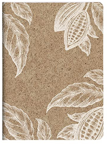 Clairefontaine 83547C - Notizbuch Cocoa Motiv, ideal für Passwörter DIN A5, 14,8x21cm, mit Fadenbindung, 16 Blatt bedruckt, 1 Stück, Motive sortiert