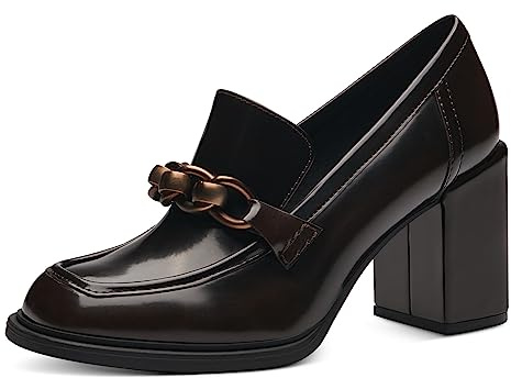 MARCO TOZZI 2-24410-41, Mocasín para Mujer, Cepillo de Café, 40 EU