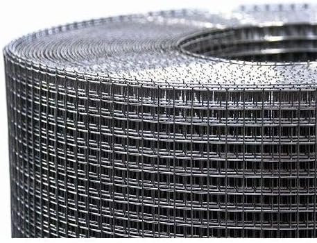 Wühlmausgitter V4A Edelstahl für Hochbeete Breite 100cm Volierendraht, Wühlmausschutz, Maulwurfgitter, Maulwurfsperre, Schutzgitter,