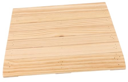 Eingangsrampe mit Rillenfläche und Glatter Oberfläche | Haus und Arbeit, Beige Ausführung, Zufällige Blockanzahl, für Wagen und Spielzeugauto