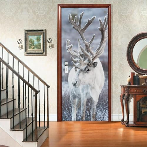 3D Türtapete Selbstklebend 80 X 200 Cm Diy Wandbild Pvc Wasserdicht Pvc Türtattoos Türposter Türaufkleber Fototapete Türfolie Für Tür,Wohnzimmer,Schlafzimmer - Türkunst -220987-3604